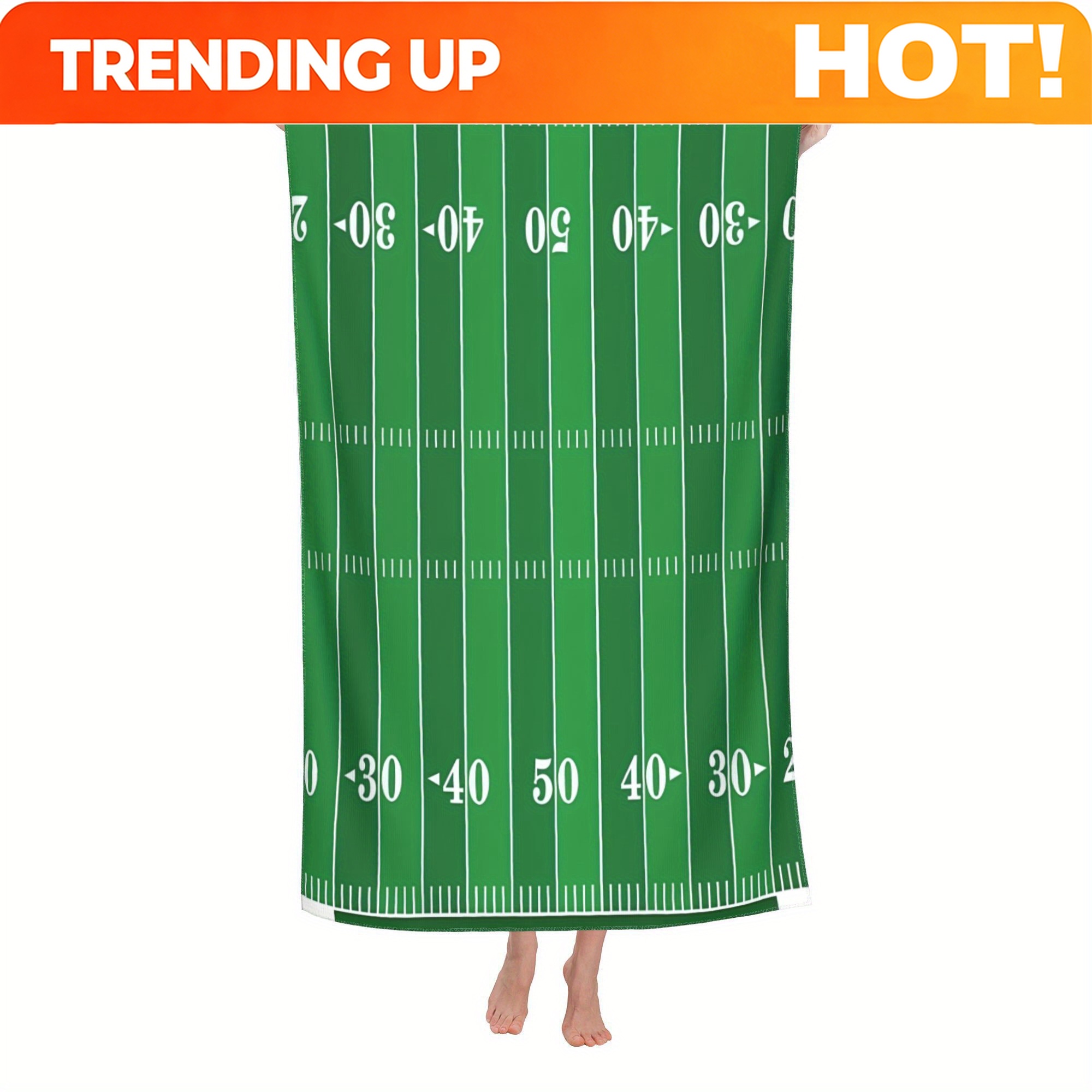Beach Towel Large - Toalha de Campo de Futebol Americano