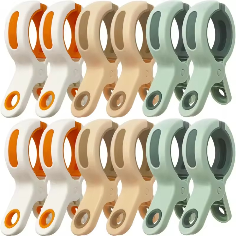 Beach Towel Large - Kit com 8 Prendedores de Toalha