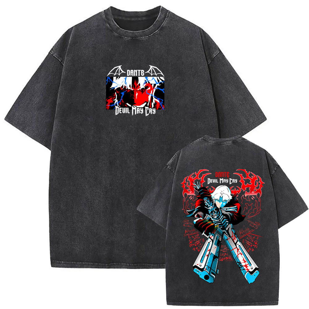 Tee Graphic Print - Camiseta Gráfica Vintage Lavada do Jogo