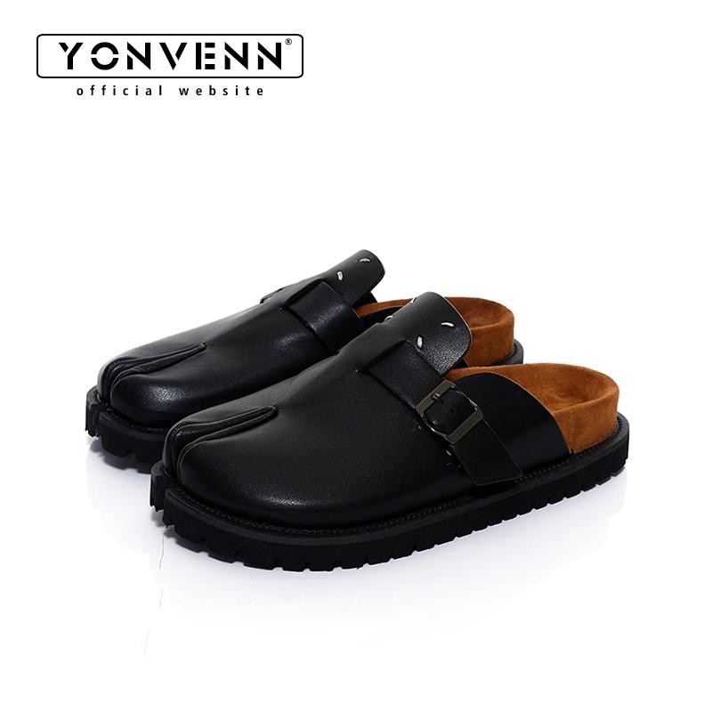 Flip Flop Leather Men - Novos sapatos tabi chinelos de couro