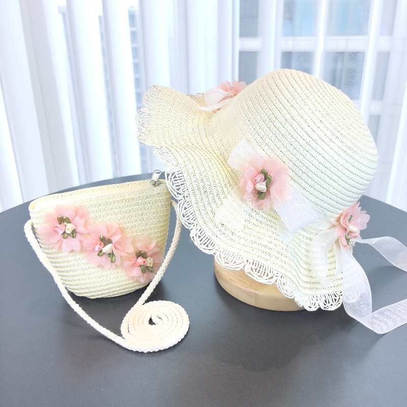 Bucket Hat Straw - Chapéu de Palha para Meninas 2