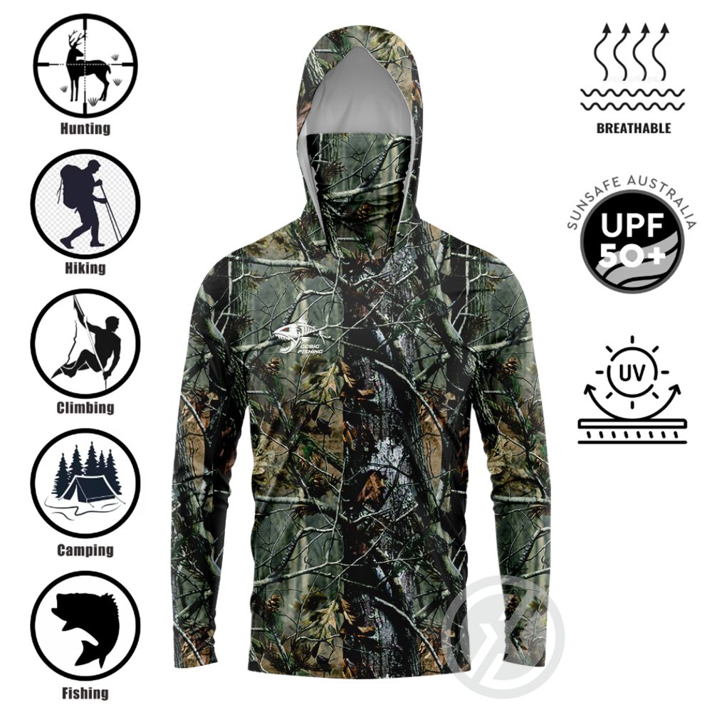 Camisa de Pesca com Capuz UPF5 - Tee Graphic Print avaliação e preço
