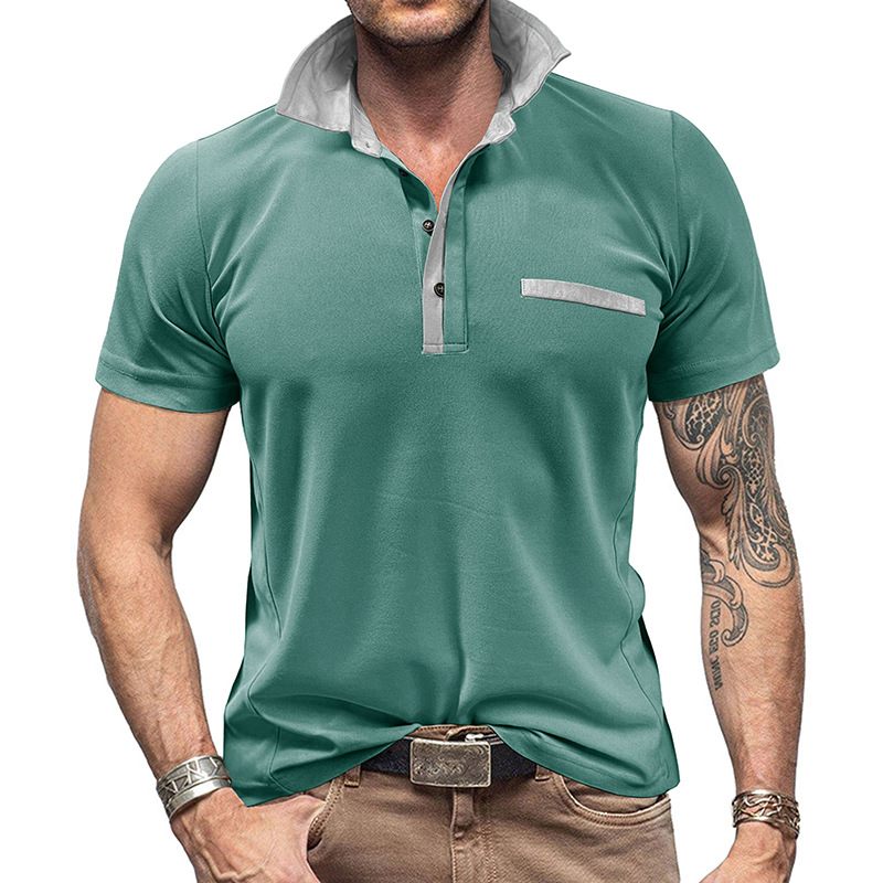 Camisa Polo Masculina de Manga - Polo Shirt Pique avaliação e preço