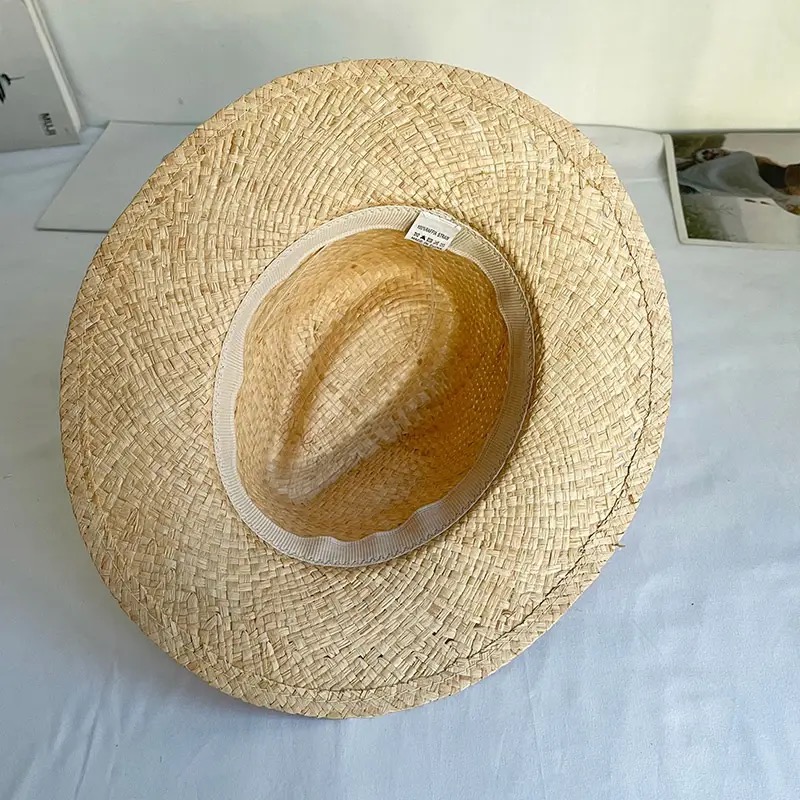 Chapéu de Palha de Verão com A - Bucket Hat Straw avaliação e preço