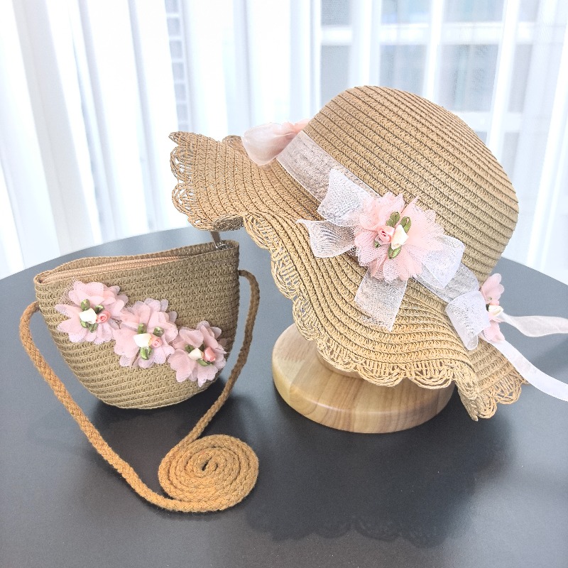 Chapéu de Palha para Meninas 2 - Bucket Hat Straw avaliação e preço